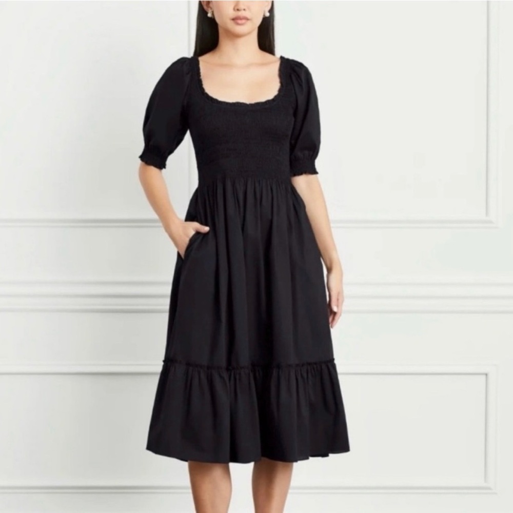 Hill House Nap Dress Black Midi size S